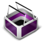 Cart Purple Icon 64x64 png